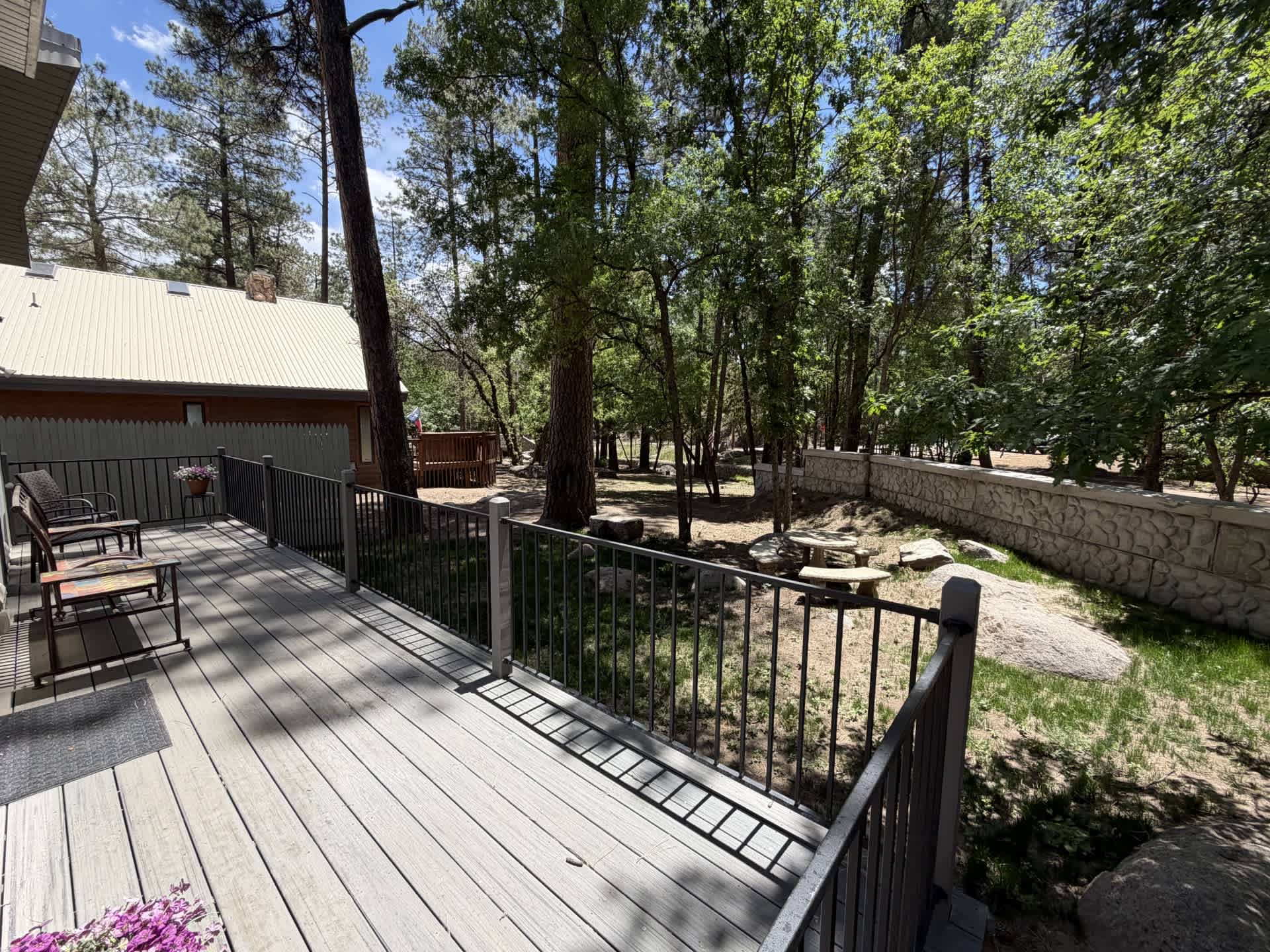 Deck in the Pines